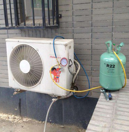 玉龙空调加氟
